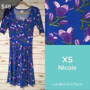 XS LuLaRoe Nicole Dress